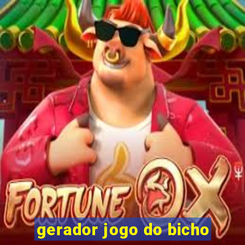 gerador jogo do bicho